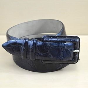 CLAUDIO ORCIANI CROCODILE BELT #170-8